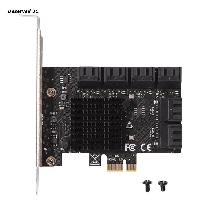 

Адаптер R9CB PCI-E-PCI-E, 1 to12, PCI-Express слот, 1X на SATA 3,0, карта расширения специального назначения, преобразователь PCIe с кронштейном