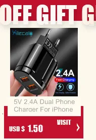 Быстрое зарядное устройство, двойной USB, зарядное устройство для телефона, 3.1A, быстрая зарядка, ЕС, США, вилка, мобильный дорожный настенный адаптер для iPhone X, iPad, samsung, планшета