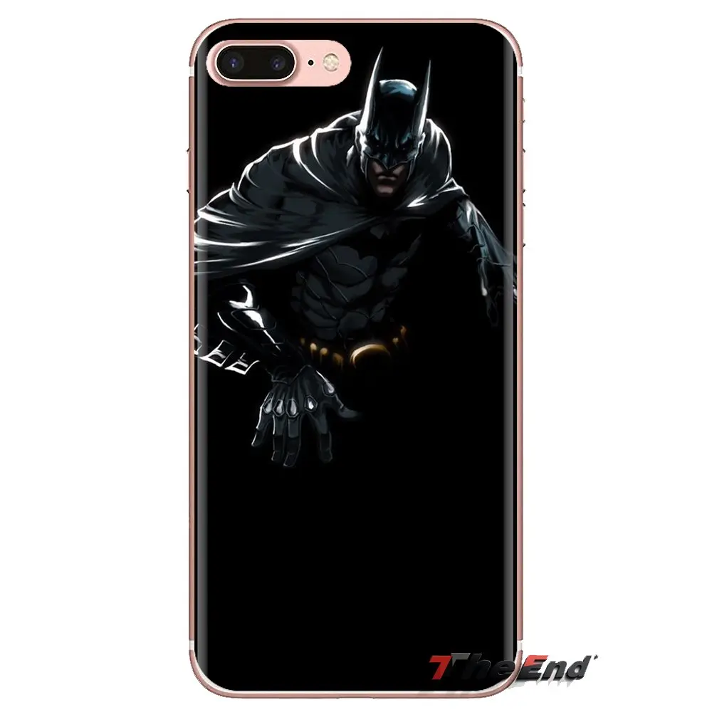Прозрачный мягкий чехол чехлы Бэтмен лучшие обои для iPod Touch Apple iPhone 4 4s 5 5S SE 5C 6 6S 7 8 X