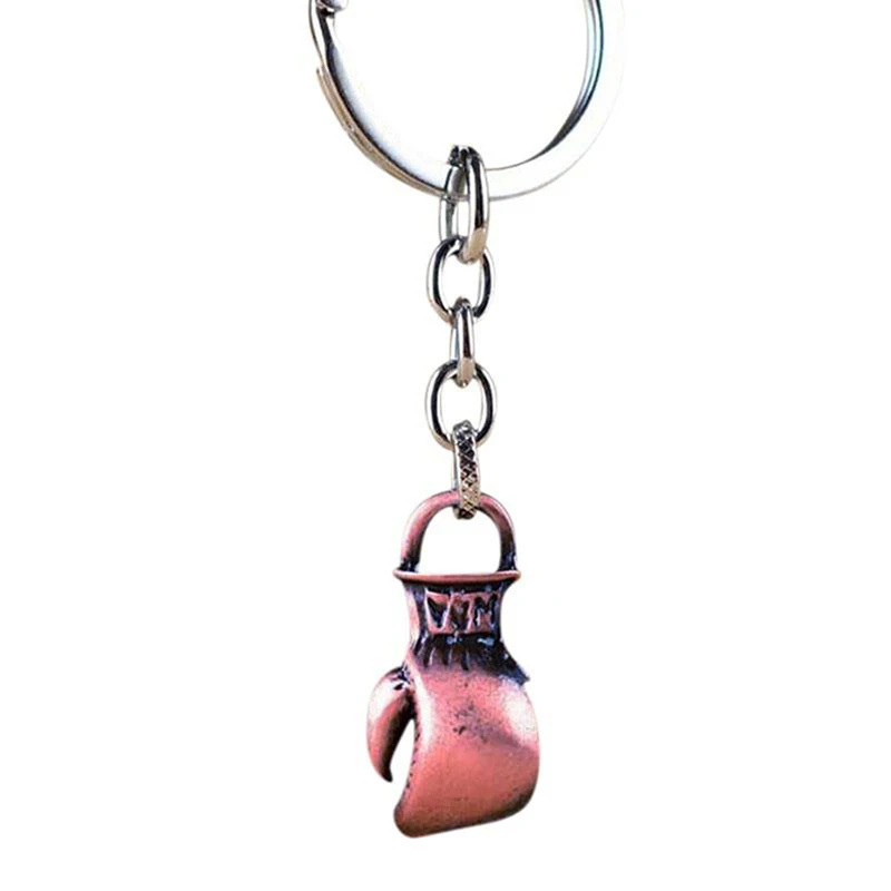 Модный Брелок Боксерские перчатки кулон боксер движение брелок DIY боевые
