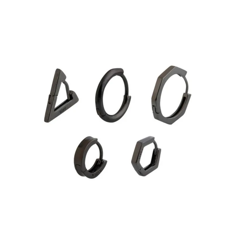 Модные серебряные серьги из стерлингового серебра 925 пробы для мужчин и женщин