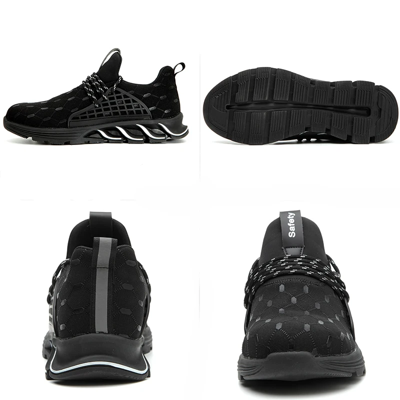 MWSC 2020 Newest Men Safety Work Shoes Anti-smashing Steel Toe Cap Boots Indestrcuctible Construction Sneakers | Обувь