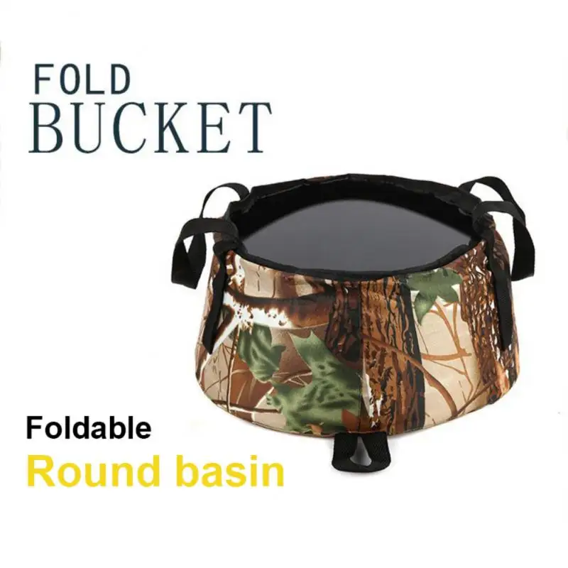 

Портативные контейнеры для воды, складное ведро для воды, сумка для хранения воды для кемпинга на открытом воздухе, пластиковое складное ве...