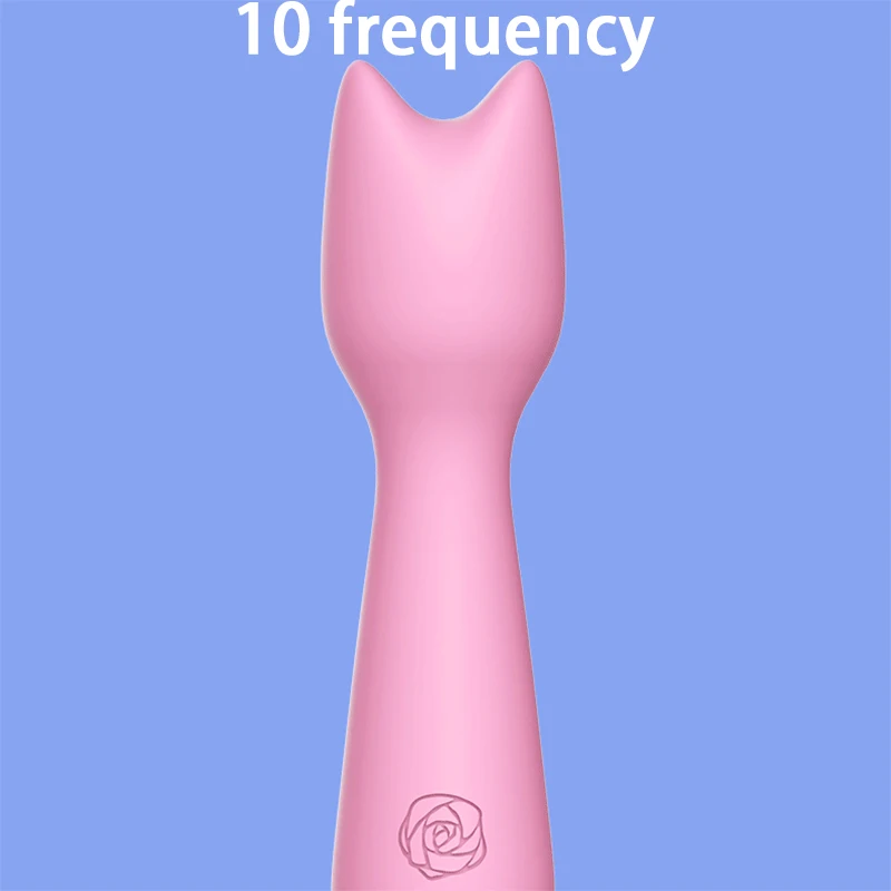 10-частотный мини-вибратор для женского массажа Av-вибратор с зарядкой от Usb