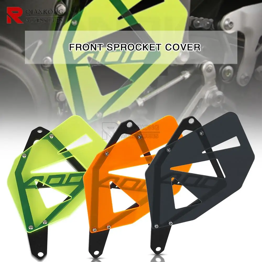 

Motorcycle Accessorie Front Sprocket Cover Protector Moto Guard Cover Stainless steel For KAWASAKI NINJA 400 2018-2021 2020 2019