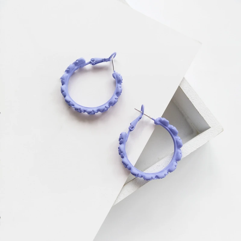 S925 серьги кольца с иглой хит продаж модные ювелирные украшения круглые