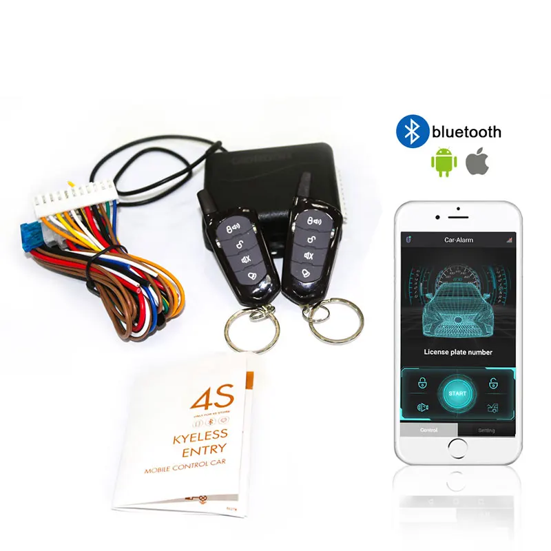 Автомобильная сигнализация мобильное приложение Автоматическая Индукционная