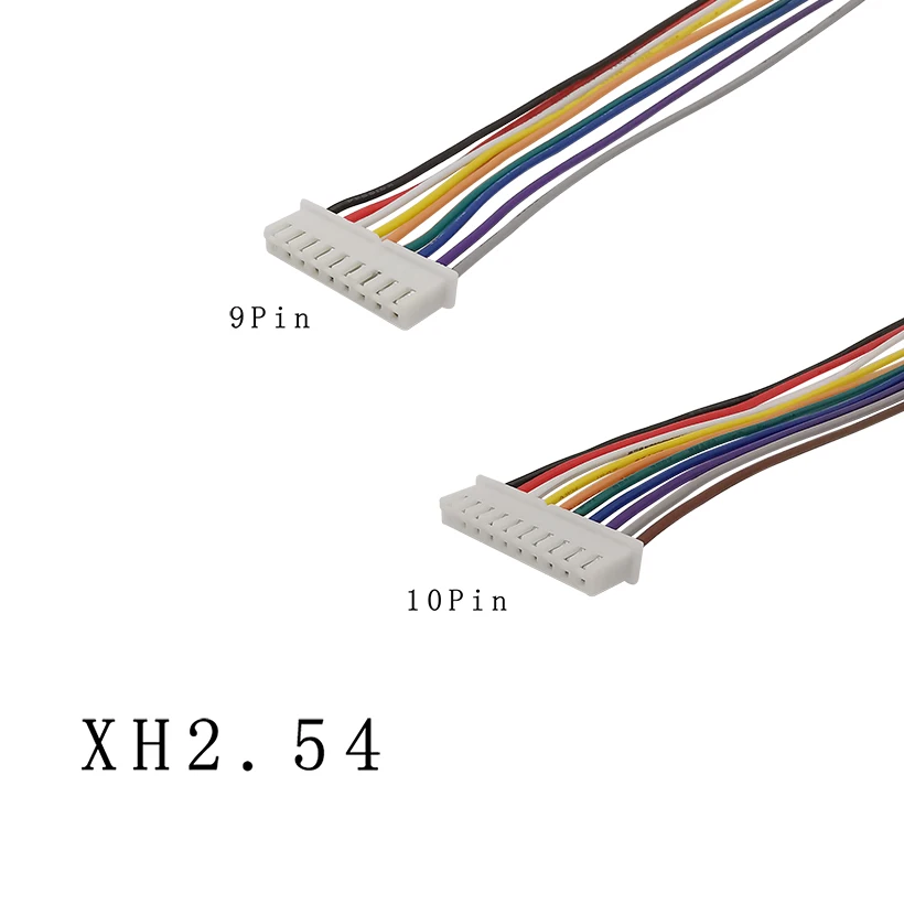20 шт./лот XH-2.54 Американская классификация проводов 2р 3P 4 5 6P 7P 8 9P 10Pin коммутационным