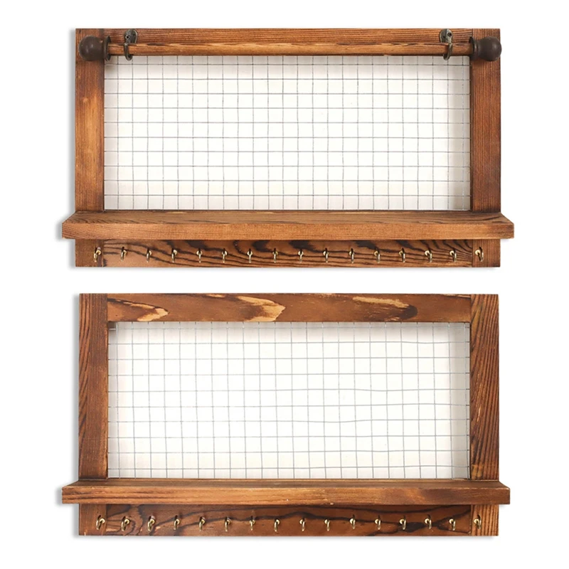 

Настенный органайзер для ювелирных изделий, подставка для демонстрации сережек, ожерелий, браслетов, декоративный держатель для гостиной, ...