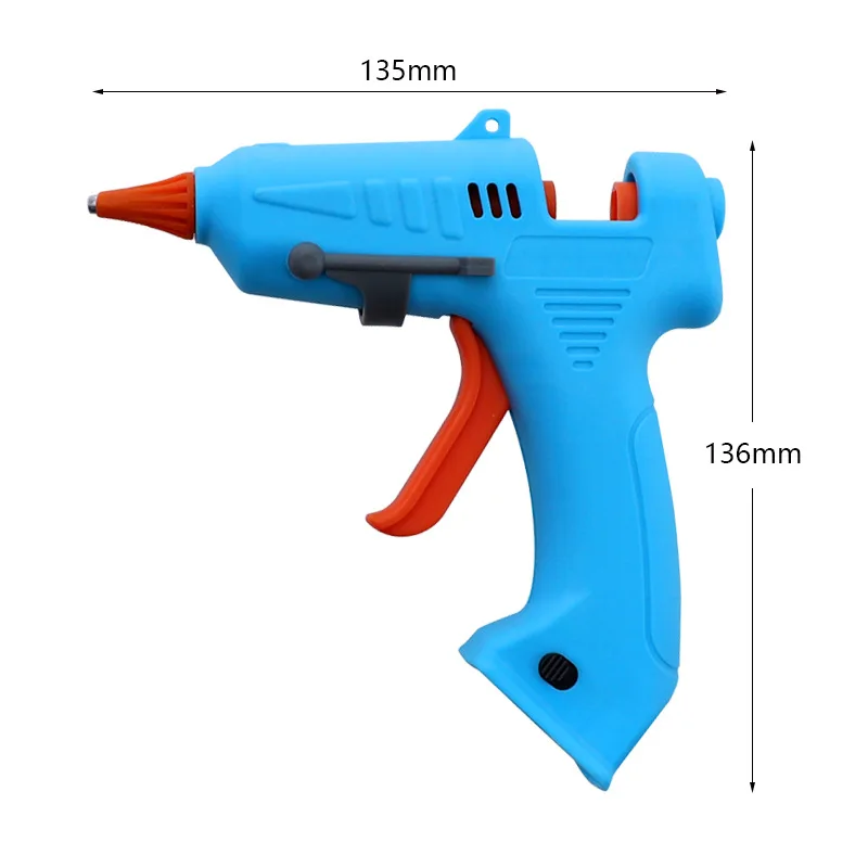 

Rechargeable Wireless Hot Melt Glue Gun With 7mm Glue Sticks Electric Trigger Adhesive Sticks Hobby Craft Art DIY Repair Tools