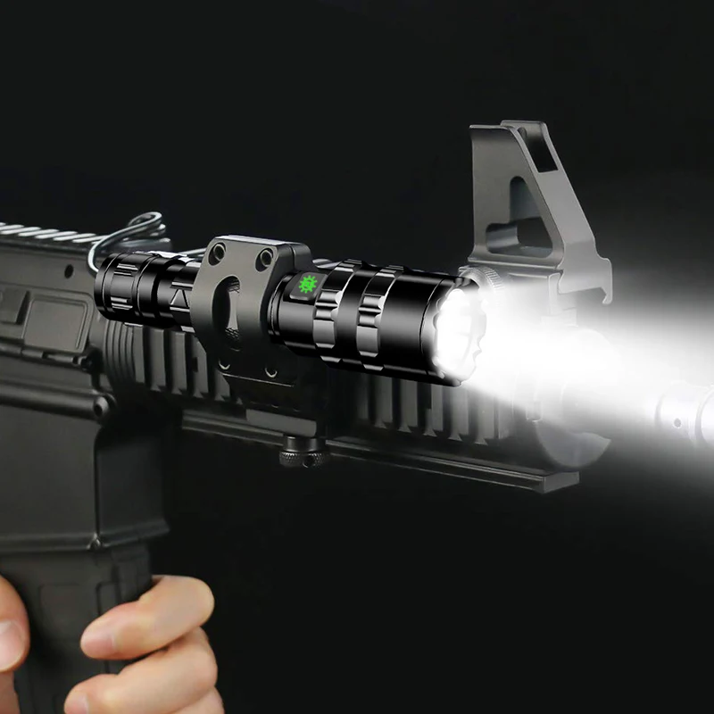 2021 супер яркий велосипедный Охотничий Тактический фонарь вспышка светильник