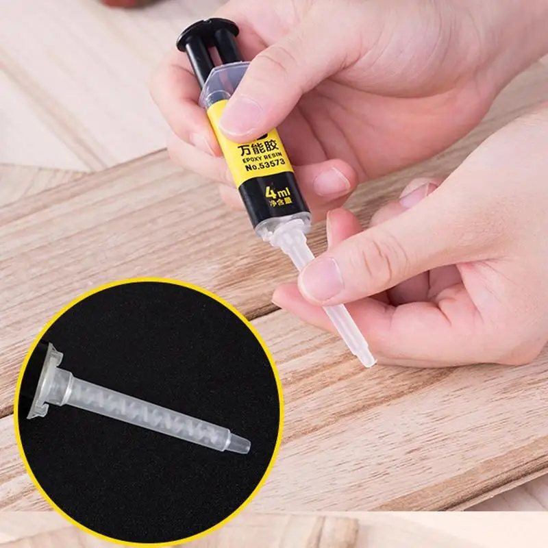 Водостойкий Универсальный крепкий клей эпоксидная смола 4 мл AB канцелярские