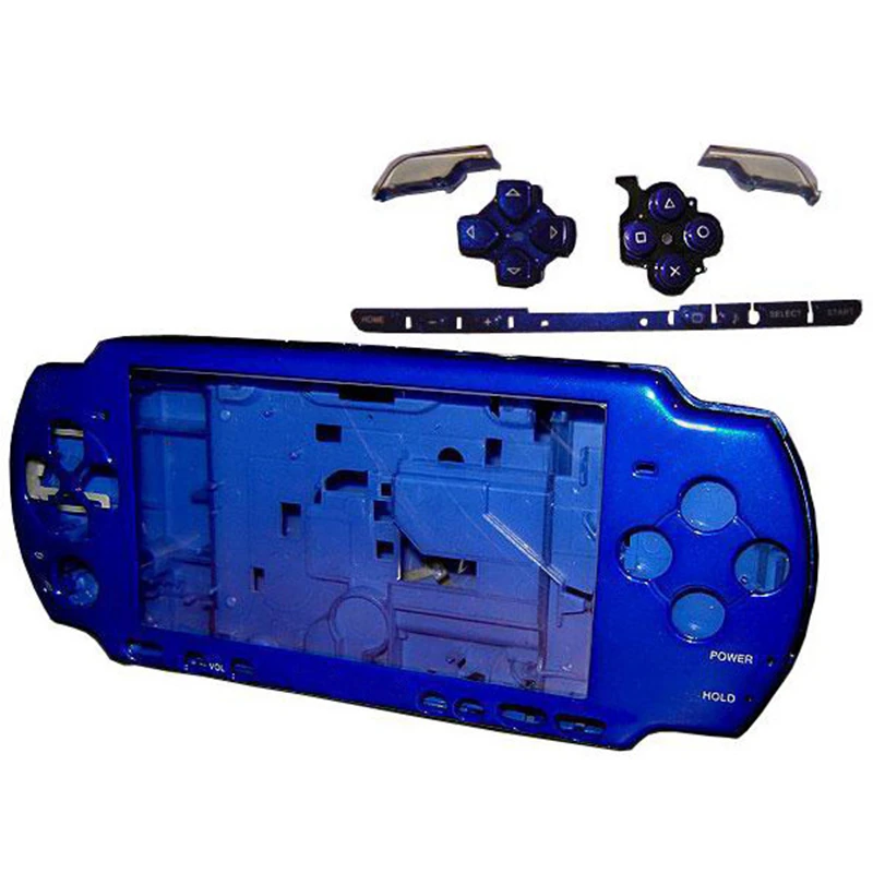 Голубой высококачественный чехол для Sony PSP 2000|Чехлы| |