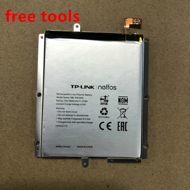 Новинка 3045mAh/11.57Wh 3 8 V фотоаккумулятор для neffos C5 Max TP702A B C E|Аккумуляторы мобильных