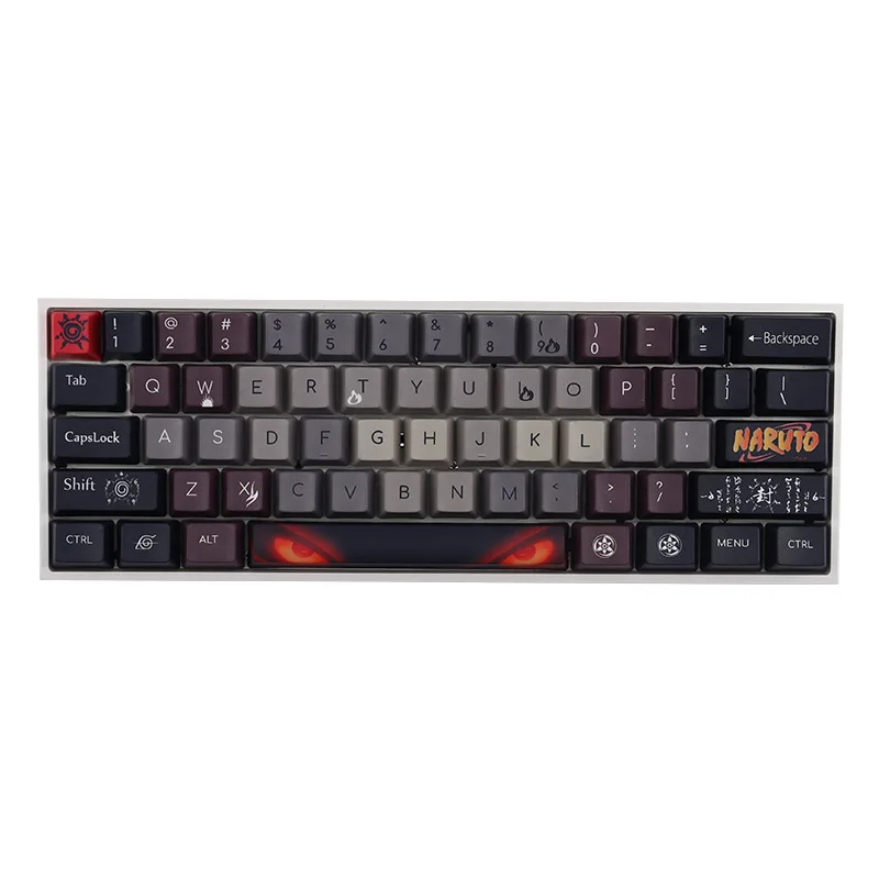Аниме Keycap PBT сублимационная механическая клавиатура Keycaps 108 Key OEM профиль для