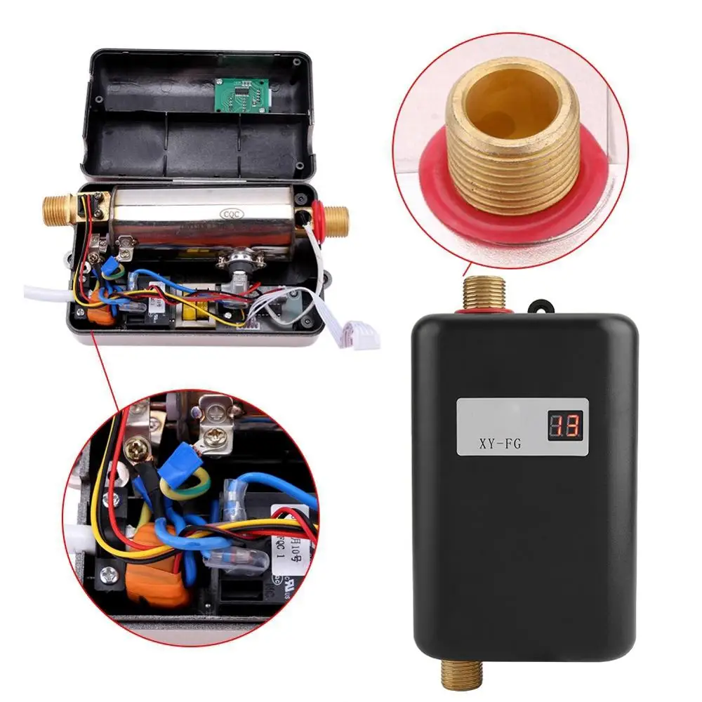 3500 Вт мгновенный Электрический водонагреватель без резервуара Мгновенный