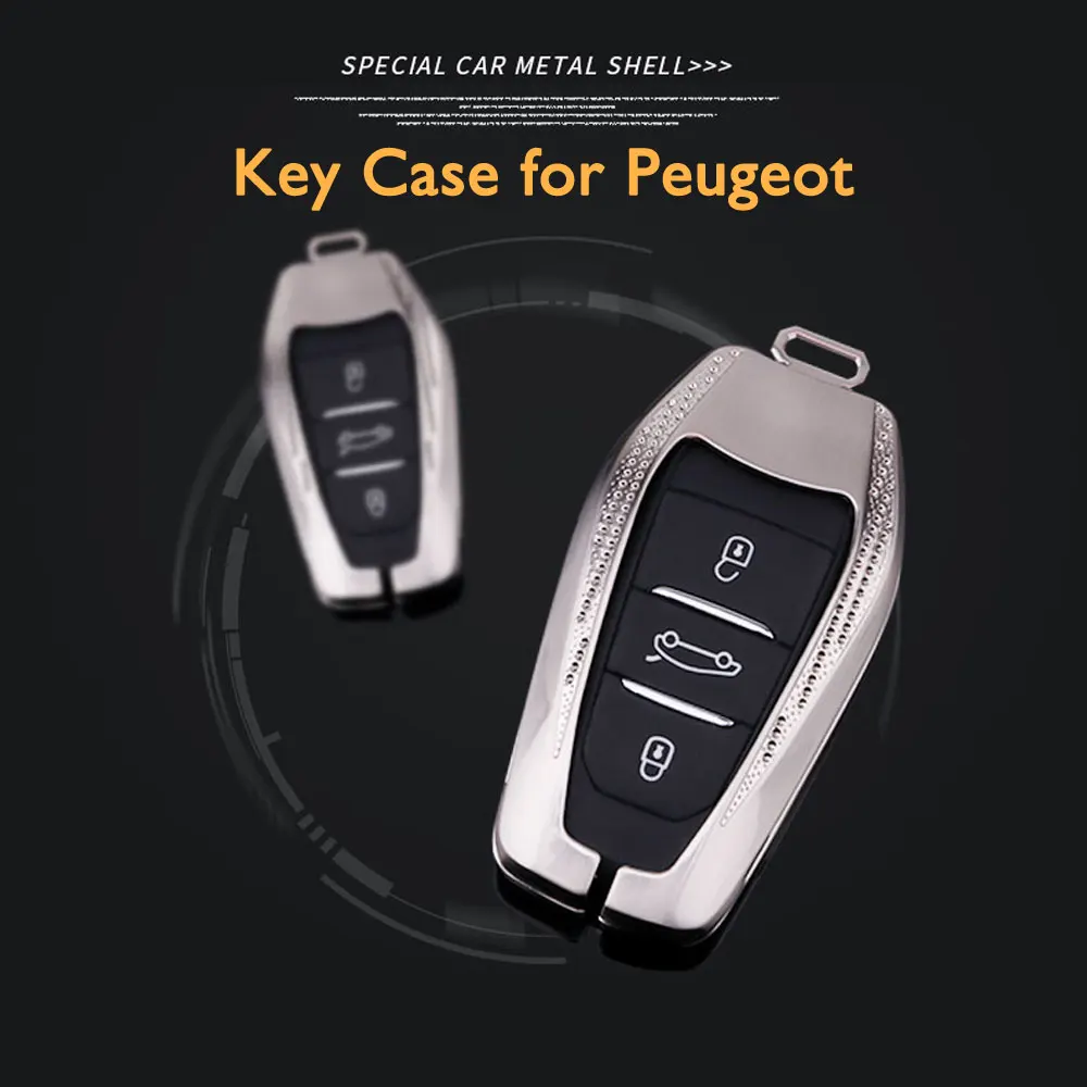 Автомобильные аксессуары чехол для ключей из сплава защитный peugeot 308 408 2008 3008 508 5008