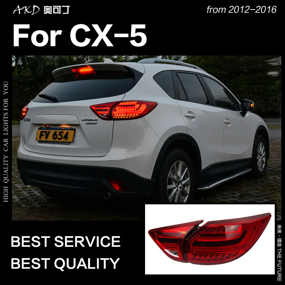 

Car Styling Tail Lamp for CX-5 Tail Lights 2012-2017 CX-5 LED Tail Light CX5 LED DRL Signal Brake Reverse auto Accessories