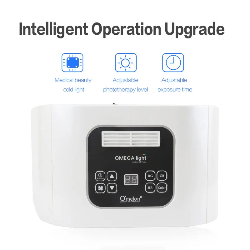 7 цветов PDF светодиодный светильник маска для лица терапия Анти-отбеливание акне