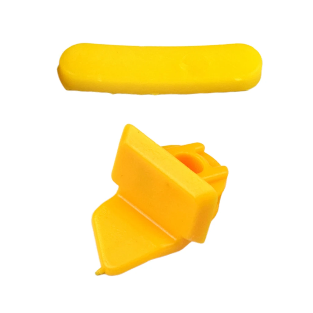 

2x 27mm Yellow Wheel Protection Nylon Tire Changer Bird Head Pad Rim Protectors