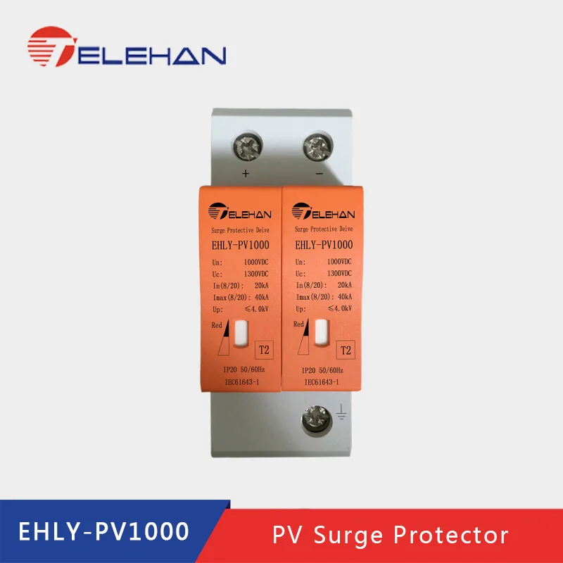 TELEHAN PV Защита от перенапряжения DPS 500/800/1000V DC защита перенапряжения|Автоматические