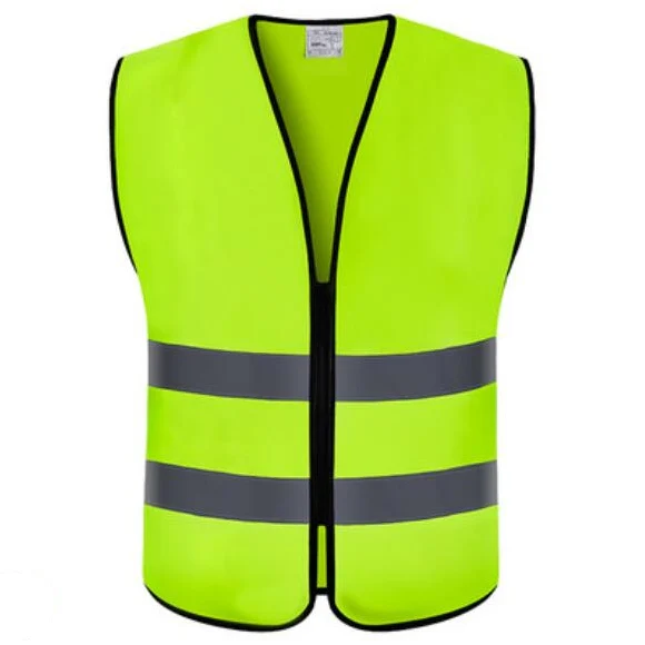 Защитный жилет Hi Vis Светоотражающий жилет-синий оранжевый желтый-Размер s m l - Цвет: Цвет: желтый