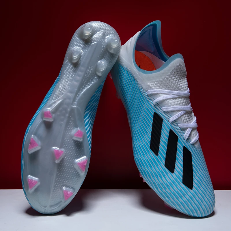 

FG Football Shoes Men Sneakers High Quality Training Cleats Outdoor Athletic Sport Boys Soccer Shoes Zapatilla De Futbol Hombre