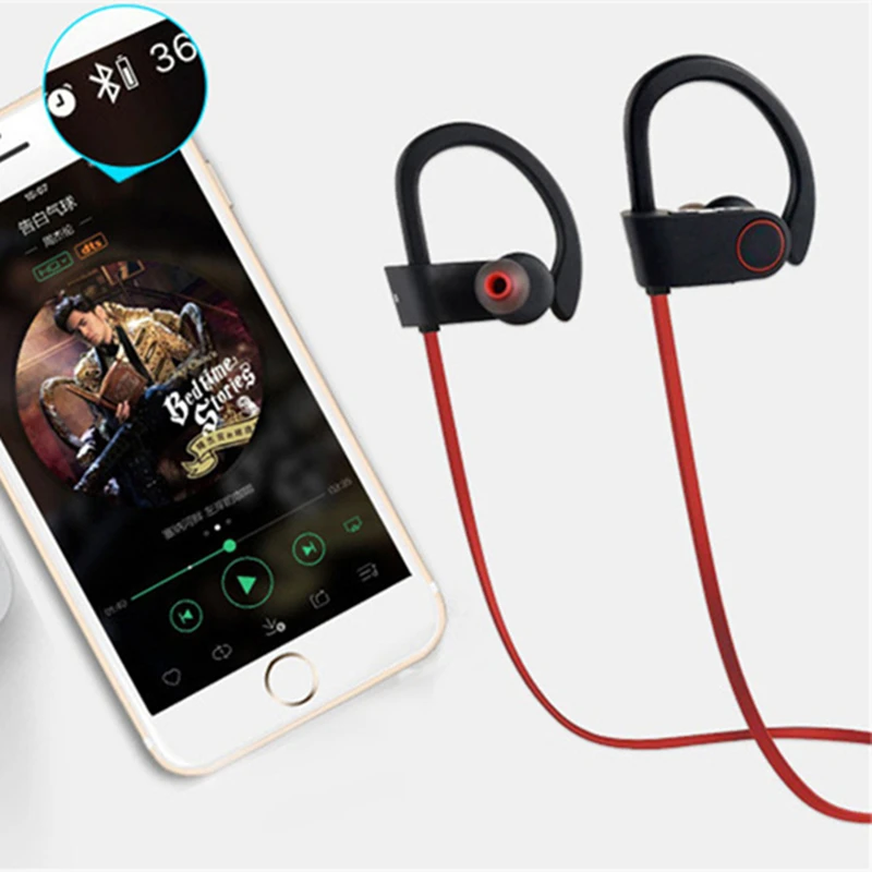 5,0 Bluetooth наушники спортивные беспроводные наушники IPX7 Водонепроницаемая гарнитура стерео с микрофоном для всех телефонов handsfree ecouteur filaire ecouteurs avec fil auriculares con cable casque bluetooth ecout