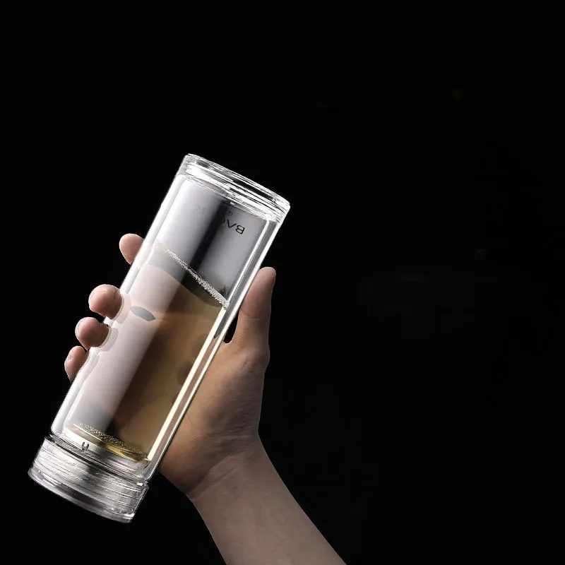 Стеклянная изоляционная термостойкая двойная утолщенная портативная