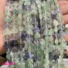 Бусины Из Натурального разноцветного флюорита, 10 мм, 38 шт., a3595