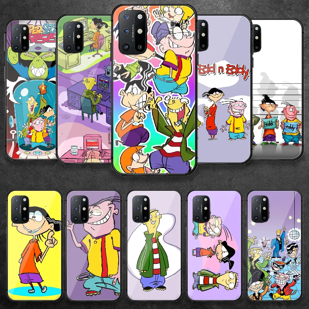

Ed Edd N Eddy Cartoon Tempered Glass Phone Case Cover For Oneplus Oppo Realme A53 Find X 2 3 5 6 7 8 9 T Pro Nord Gt Neo