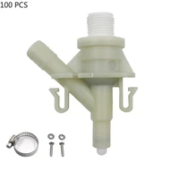 100 pcs durable plastic water valve kit 385311641 for 300 310 320 series for sealand marine toilet replacement