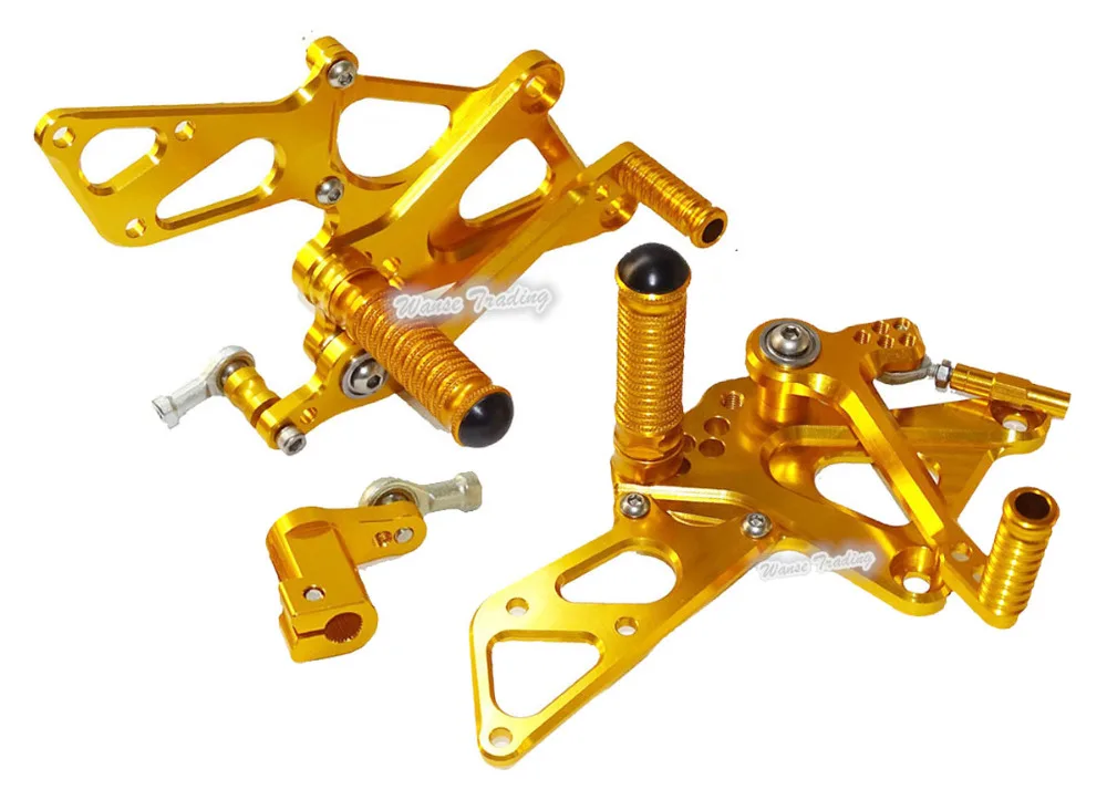 Waase CNC настраиваемые задние накладки для ног подставки колышки Honda CBR250R CBR 250R MC41 2011