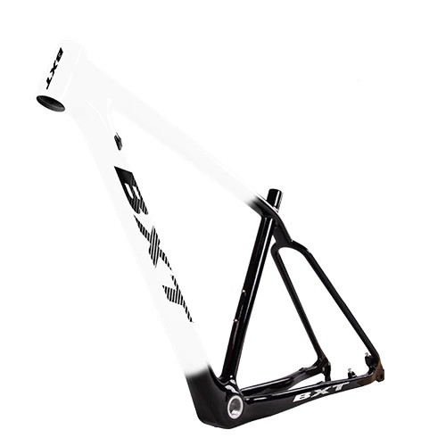 Новая полная карбоновая рама 29er Bicicletas горный велосипед Запасные детали для велосипеда, углепластик MTB рама через ось 148*12 мм велосипедная Рама - Цвет: half white2