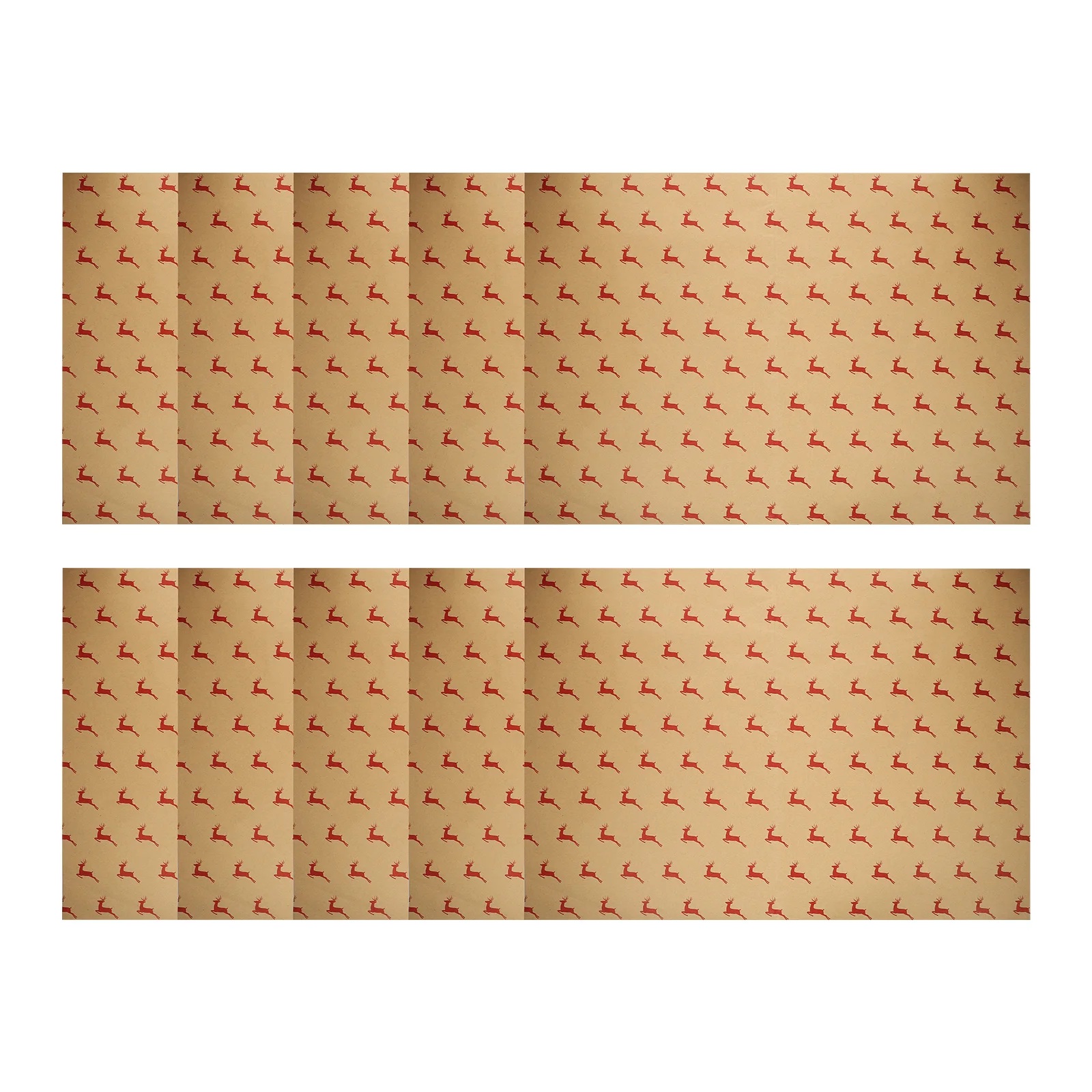 

10pcs Delicate Pack Paper Christmas Wrapping Paper Candy Wrapping Paper