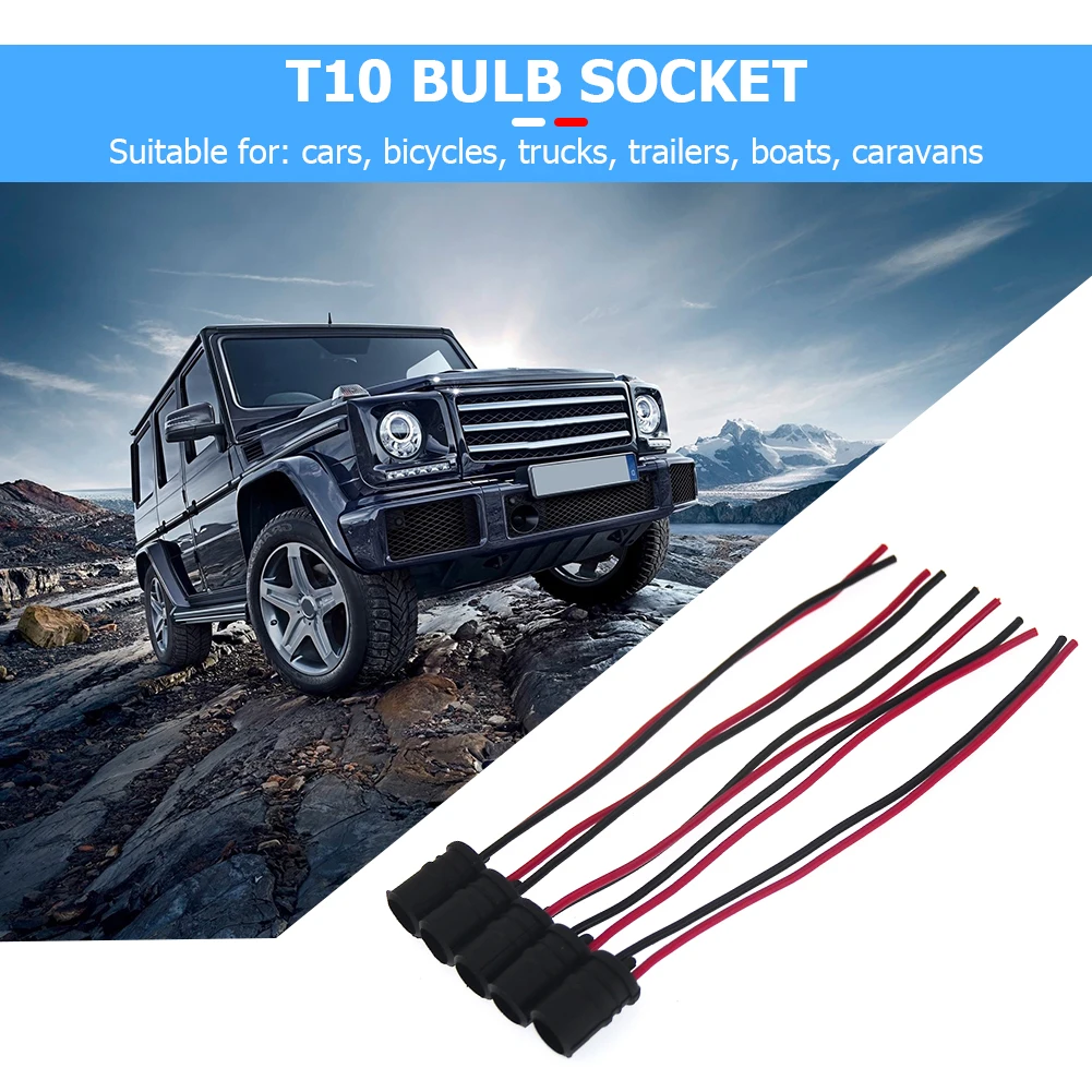 5x T10 147 501 W5W клиновидный светильник Удлинительный разъем для лампы базовый