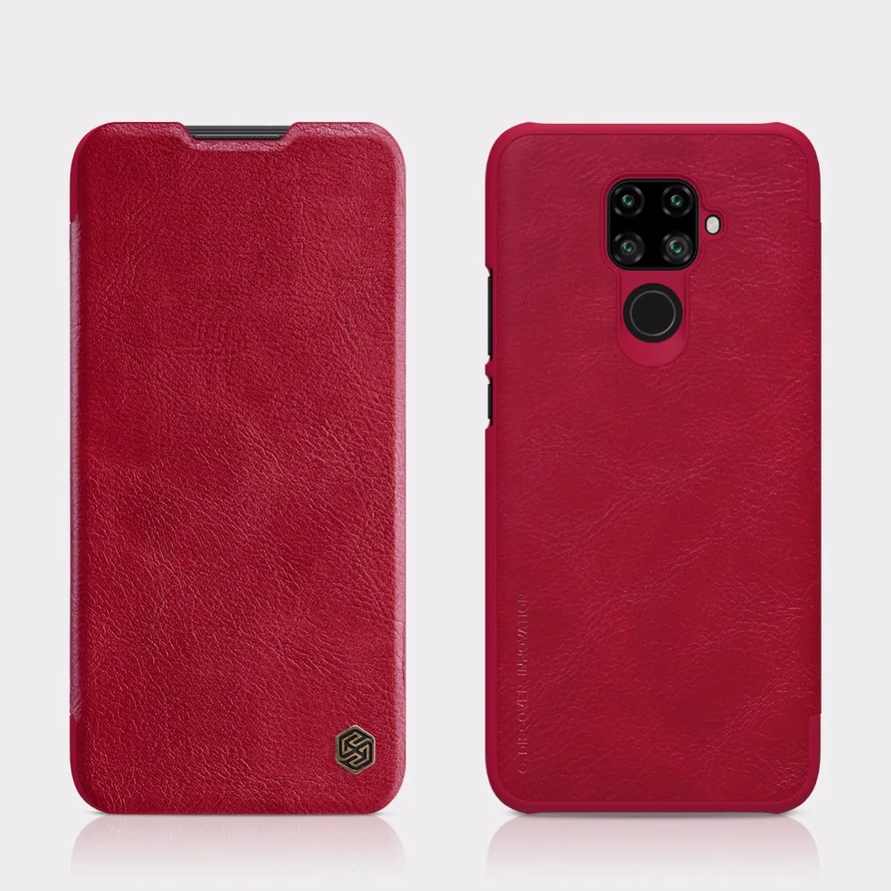 Кожаный чехол для huawei Nova 5i Pro Nillkin QIN, защитный флип-чехол, чехол-бумажник для huawei Nova 5i Pro