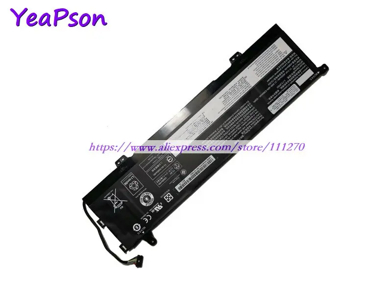 Аккумулятор Yeapson L17L3PE0 L17C3PE0 11 4 в 4520 мАч для ноутбука Lenovo Yoga 730-15IKB 730-15IWL