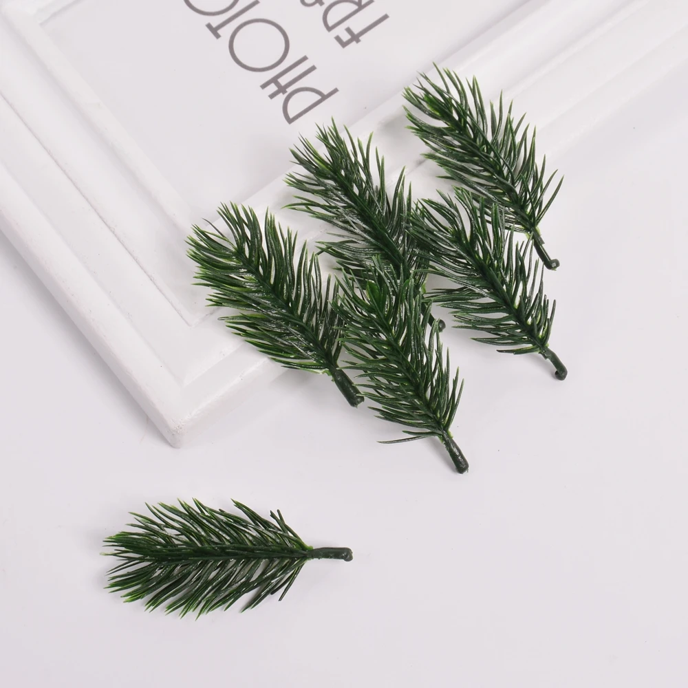 

10 Pcs Pine Needles Christmas Decoration For Home Decoration Accessories Plantas Artificiales Pine Needles Wedding Decoration