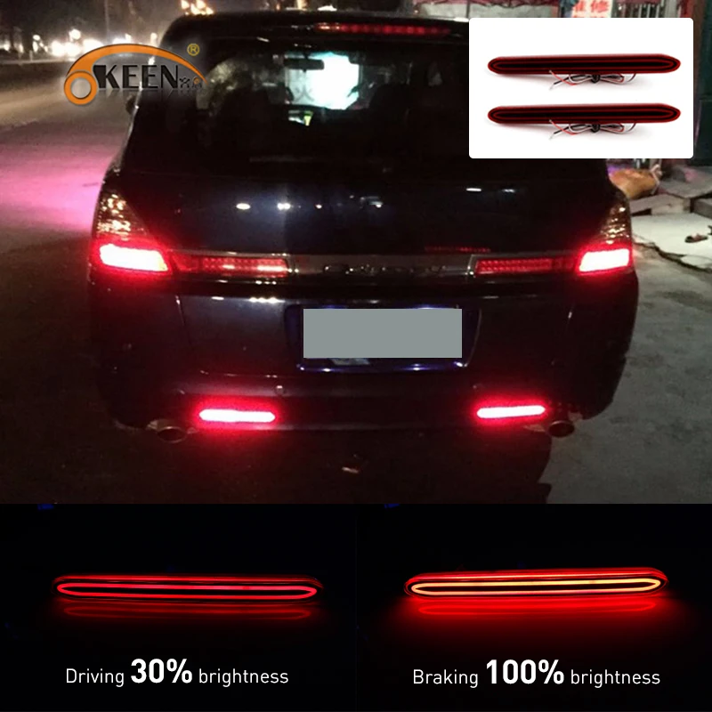 Комплект из 2 предметов высокое качество для Honda Odyssey 2007 автомобиля отражатель
