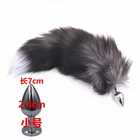 Секс-игрушка для женщин металлическая анальная пробка анальные игрушки лисий хвост Анальная пробка искусственная игрушка секс-Анальная пробка игрушки для взрослых 18 секс-шоп