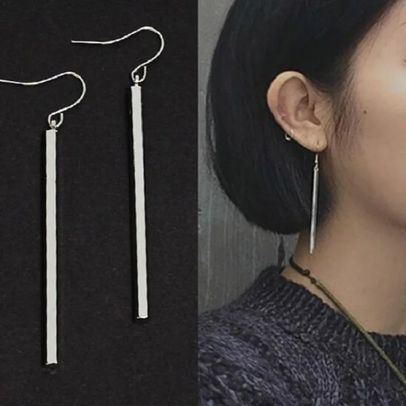 Серьги Aretes из оловянного сплава новинка 2021 серьги Brinco длинные висячие