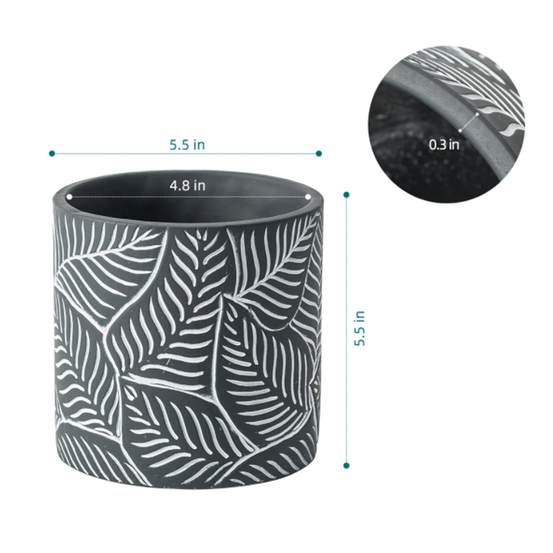 Формы Из Силиконовой глины Ins кашпо из цемента маленькая форма для бетонного