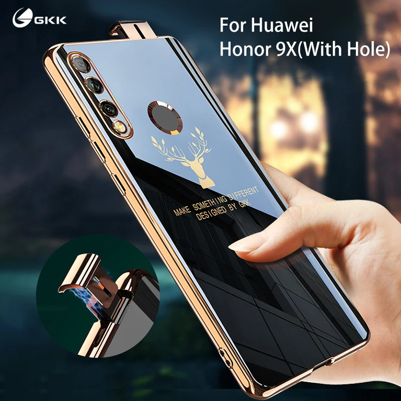 

GKK Luxury Plating Soft Case For Huawei Mate 9 10 20 Pro 20X 4G Case Anti-knock Protective Cover For Huawei Mate 20 Pro 20X 4G