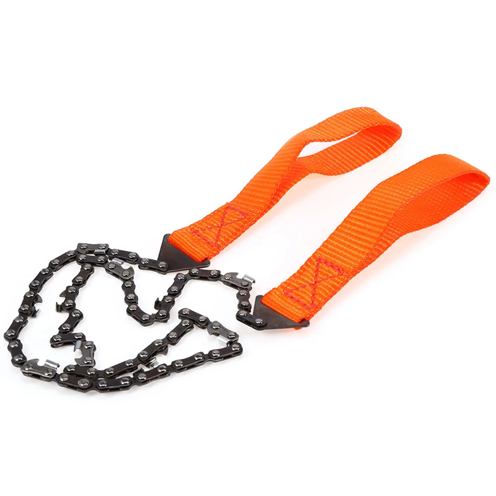24 Inch Camping Hunting Emergency Survival Hand Tool Portable Pocket Garden Chain Saw ChainSaw Saws Gear | Спорт и развлечения