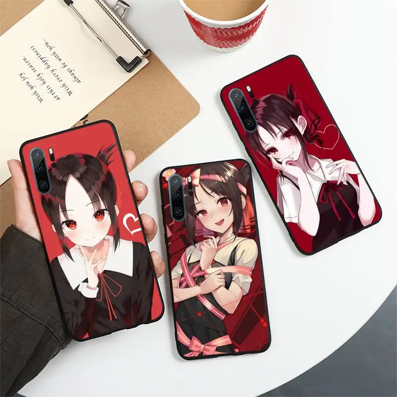 

kaguya sama love is war Phone Case For Huawei honor Mate P 10 20 30 40 i 9 8 pro x Lite smart 2019 nova 5t