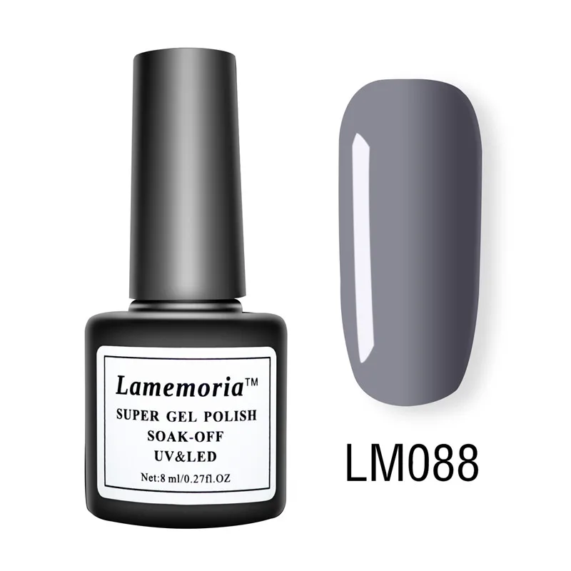 LM-88 Lamemoria лак для ногтей гель Vernis Перманентный стойкий УФ 36 цветов гель для маникюра праймер верхнее покрытие блеск для ногтей - Цвет: LM-88