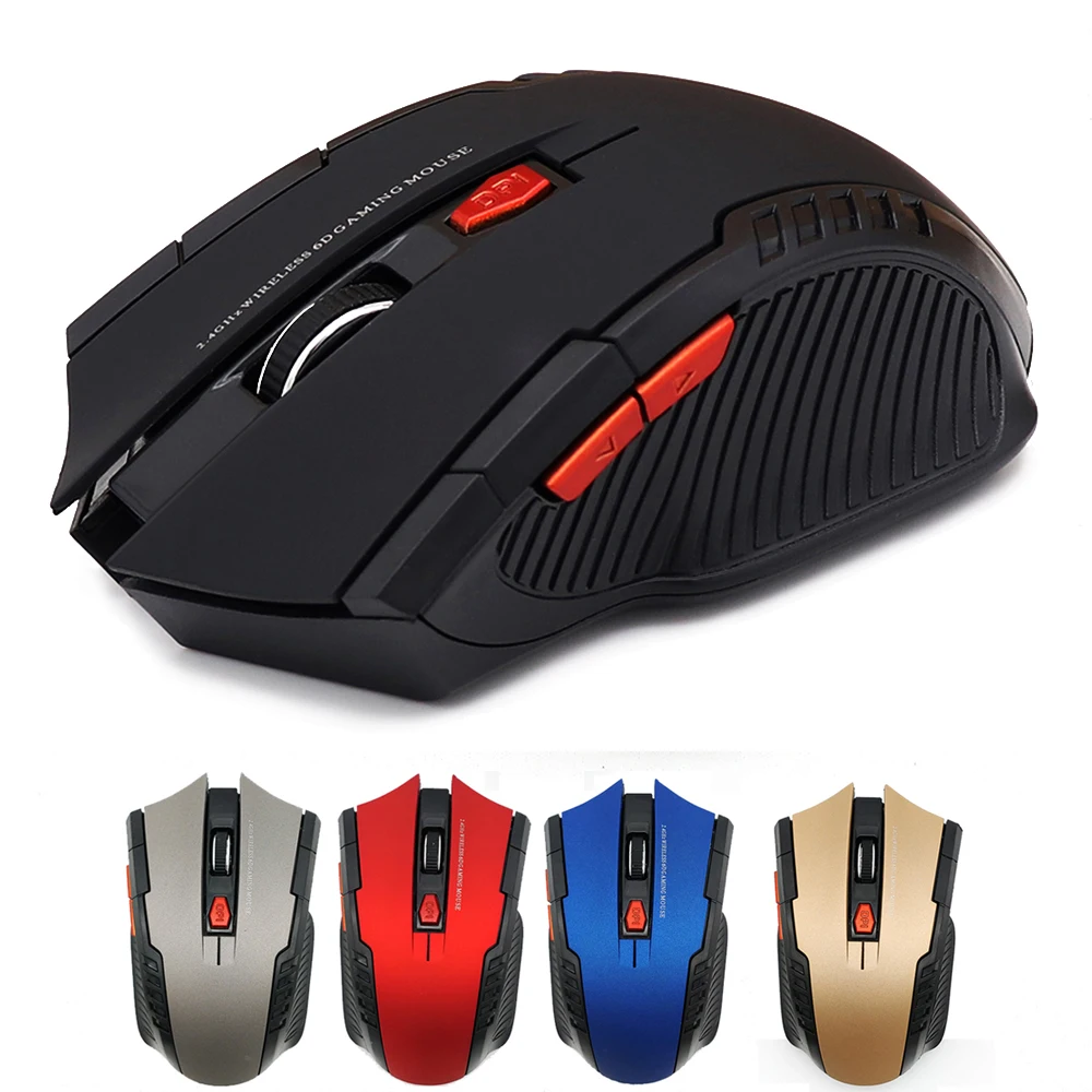 

2000DPI 2.4GHz Wireless Optical Mice Gamer Wireless Mouse with USB Receiver Mause for Computer Laptop