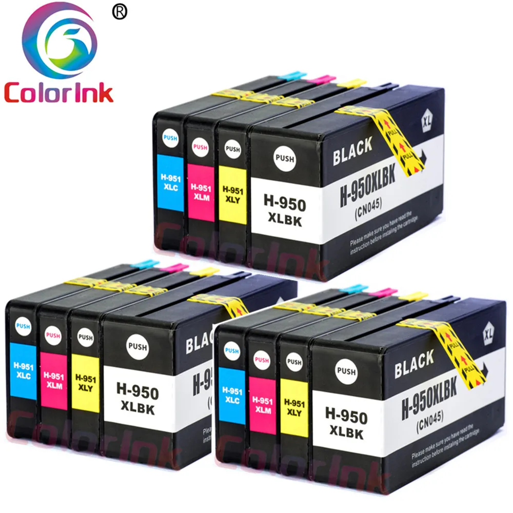 Чернильный картридж ColorInk для принтера HP 950XL/951XL/HP 950/HP Officejet Pro