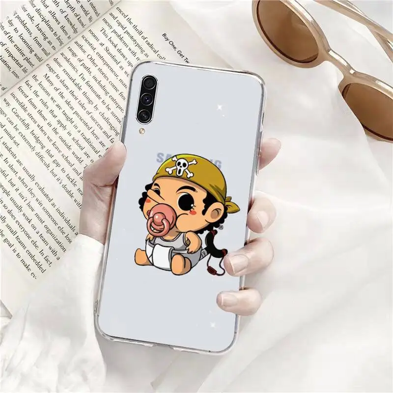 

cute funny one piece Phone Cases Transparent for Samsung s9 s10 s20 Huawei honor P20 P30 P40 xiaomi note mi 8 9 pro lite plus